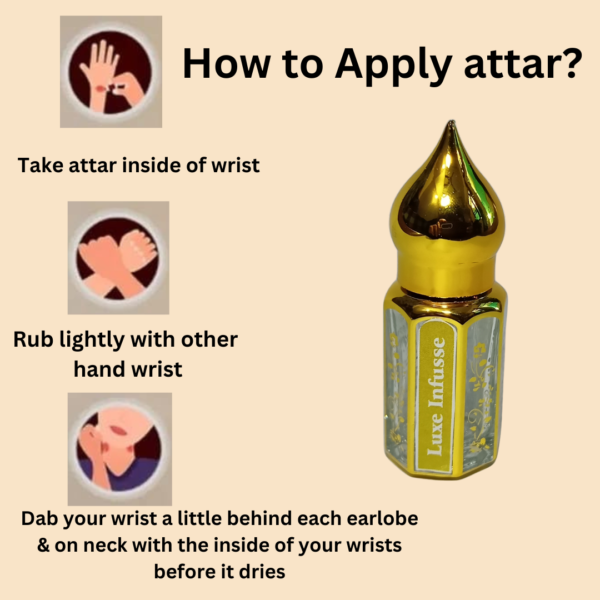 how to apply luxe infusse attar